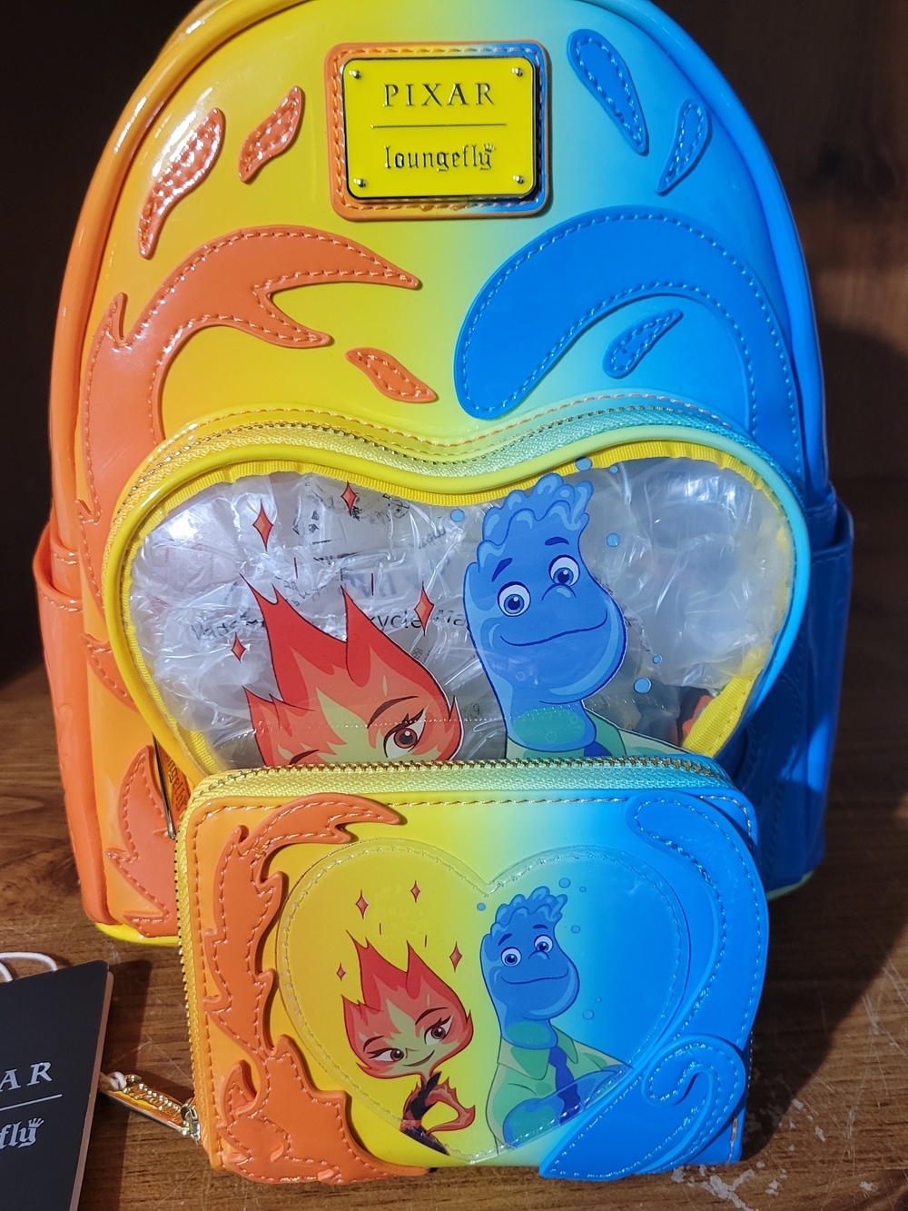 Price Is Firm. Loungefly Elemental Ombre Mini Backpack And Wallet Set. Nwt.